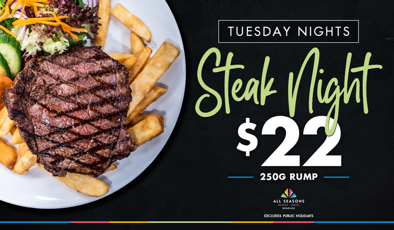 $22 Steak Night