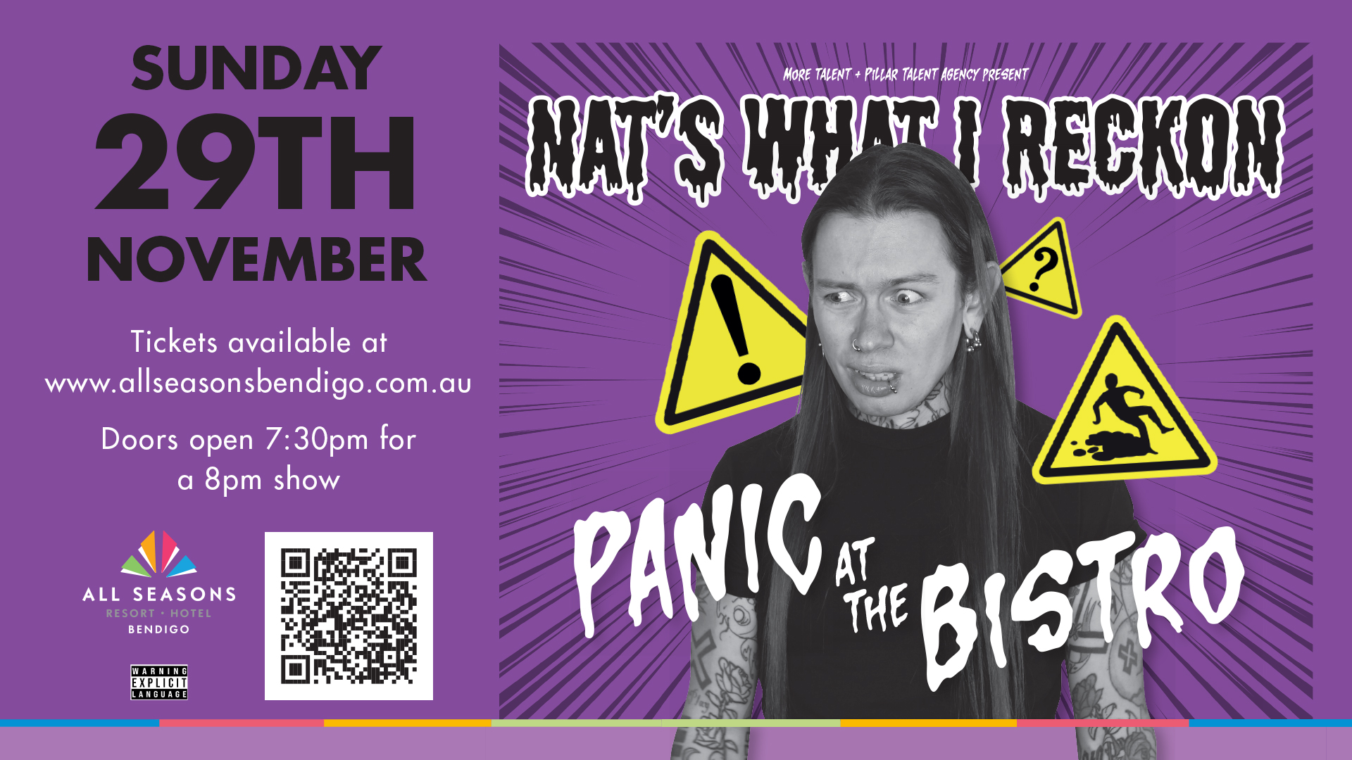 Nat’s What I Reckon – Panic at the Bistro